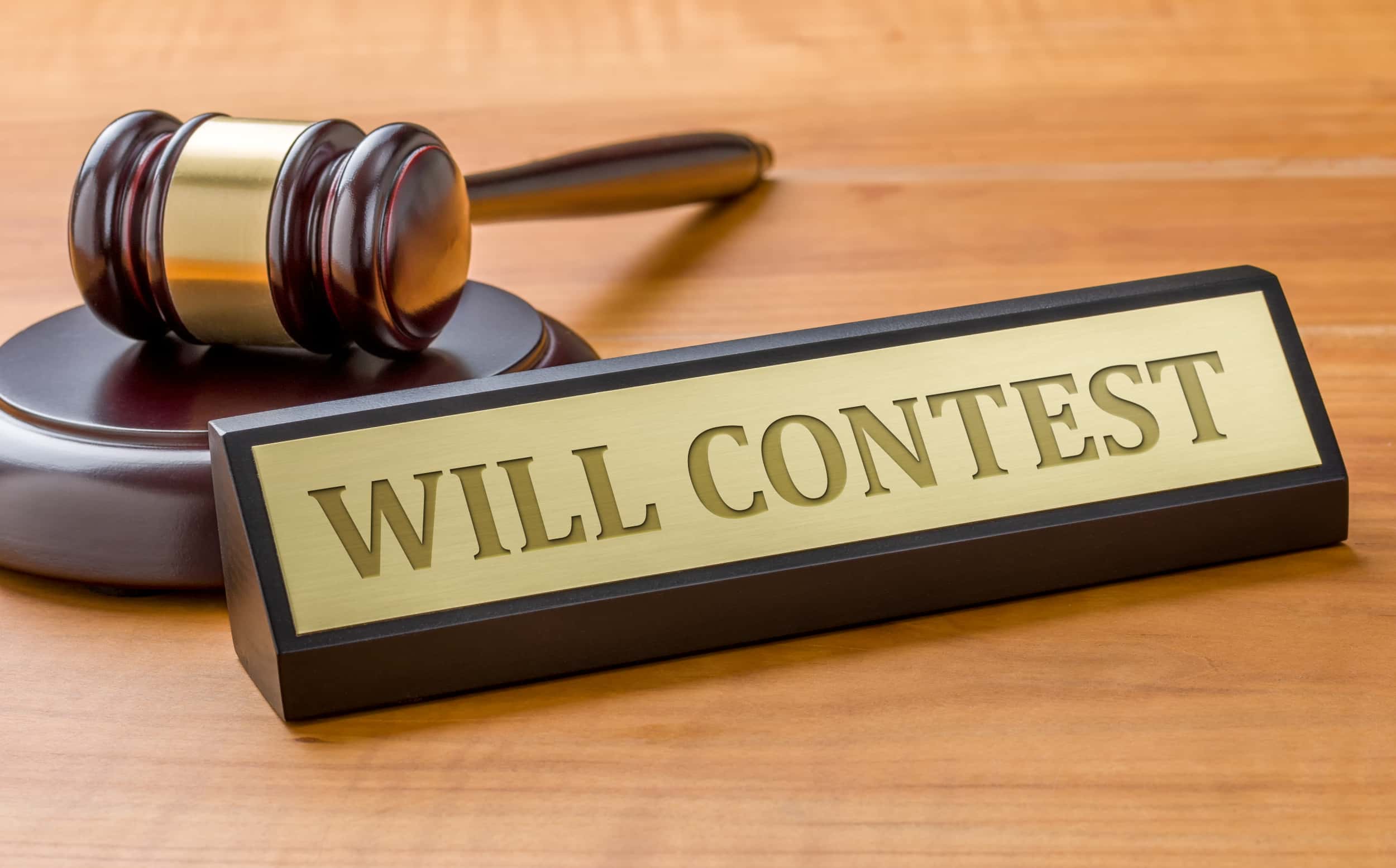 Avoid a will contest