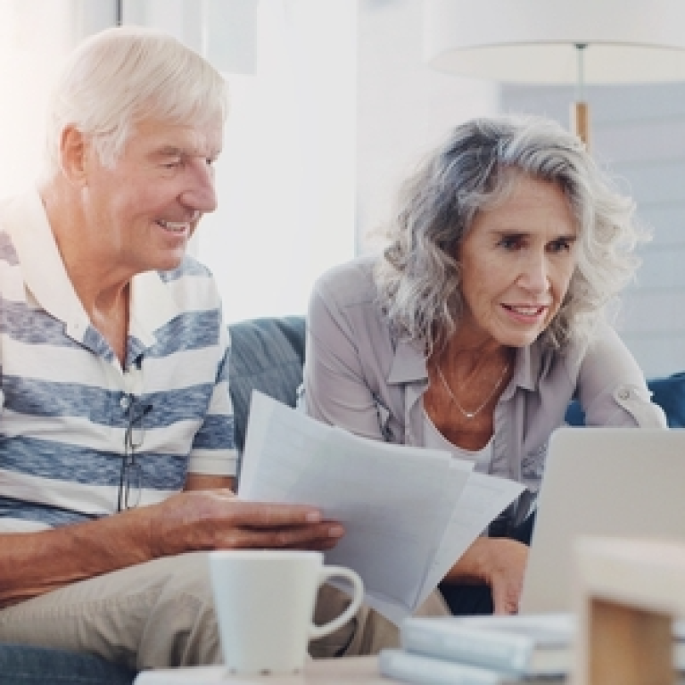 couple with their lawyer planning their Las Vegas estate plan